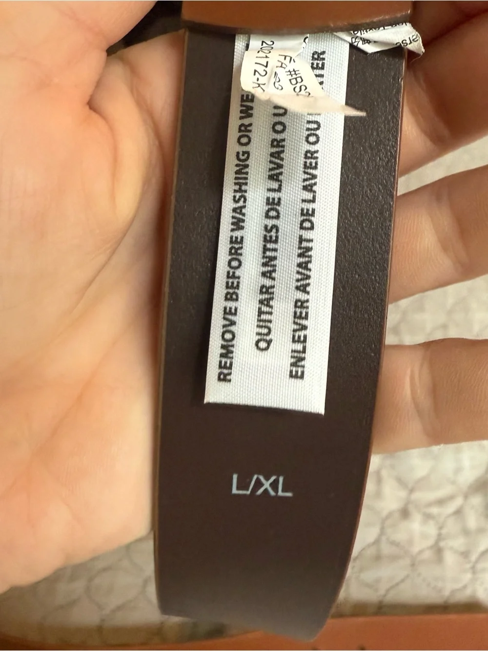 J. Crew Preppy Boho Belt Tortoiseshell Brown Leather Women’s L/XL Everyday Work - Picture 6 of 6